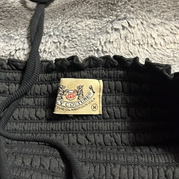 NWOT Vintage 90’s Juicy Couture Smocked Terrycloth coverup M - Picture 2 of 3